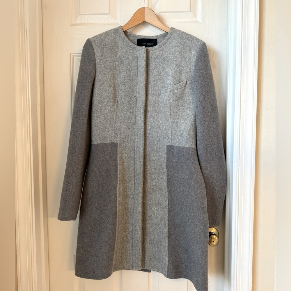 Thakoon Wool Coat - Picture 1 of 10